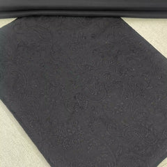 Shadow Work Embroidered 2 Piece Lawn Suit Slate Charcoal