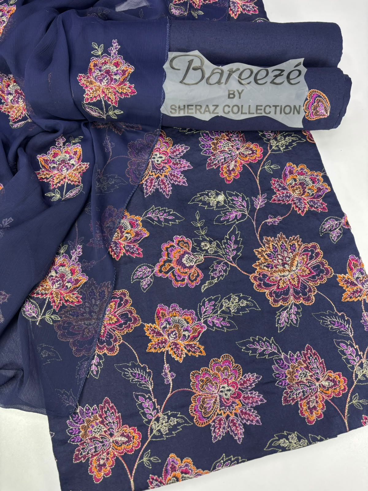 Embroiedred Karandi 3 Piece