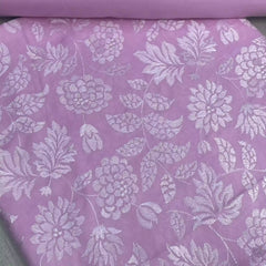 All Over Floral Embroidered 2 Piece Lawn Suit Soft Lilac