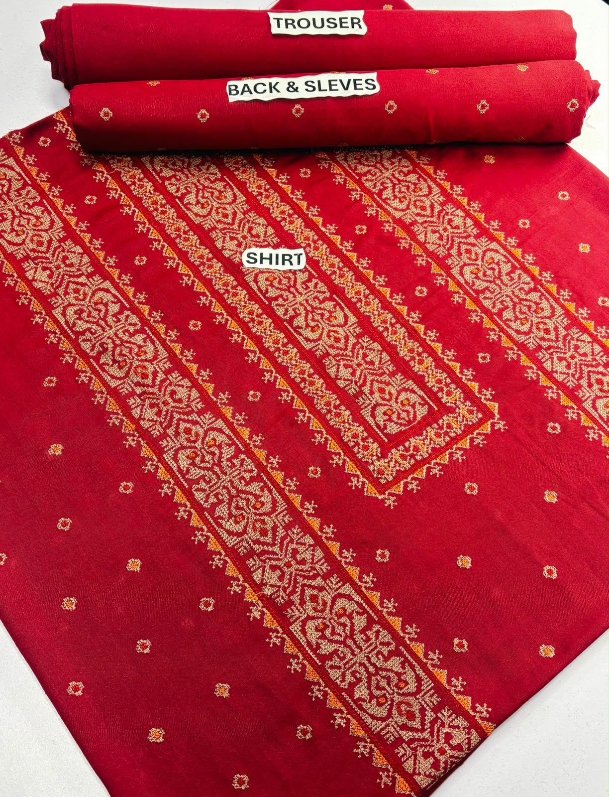Karandi 2 Piece Maroon