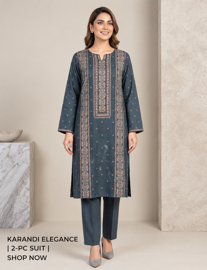 Karandi 2 Piece Grey