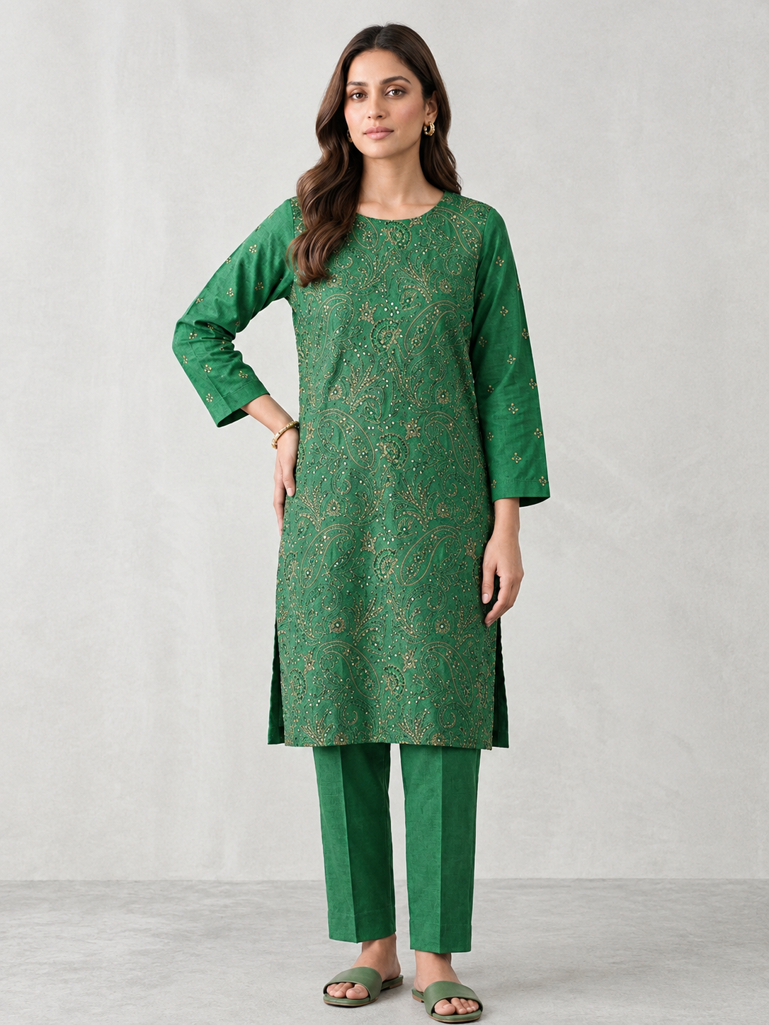 Bareeze dhanedhar Karandi 2 piece