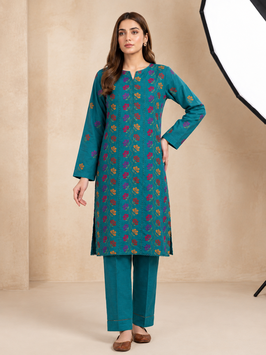Karandi 2 piece chicken kari   Sea green